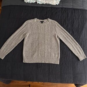 J Crew Cable Knit Sweater